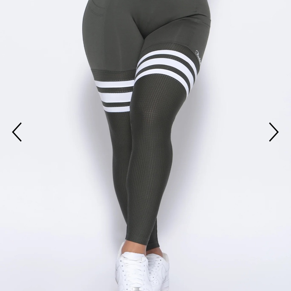 Bombshell leggings perform thigh highs